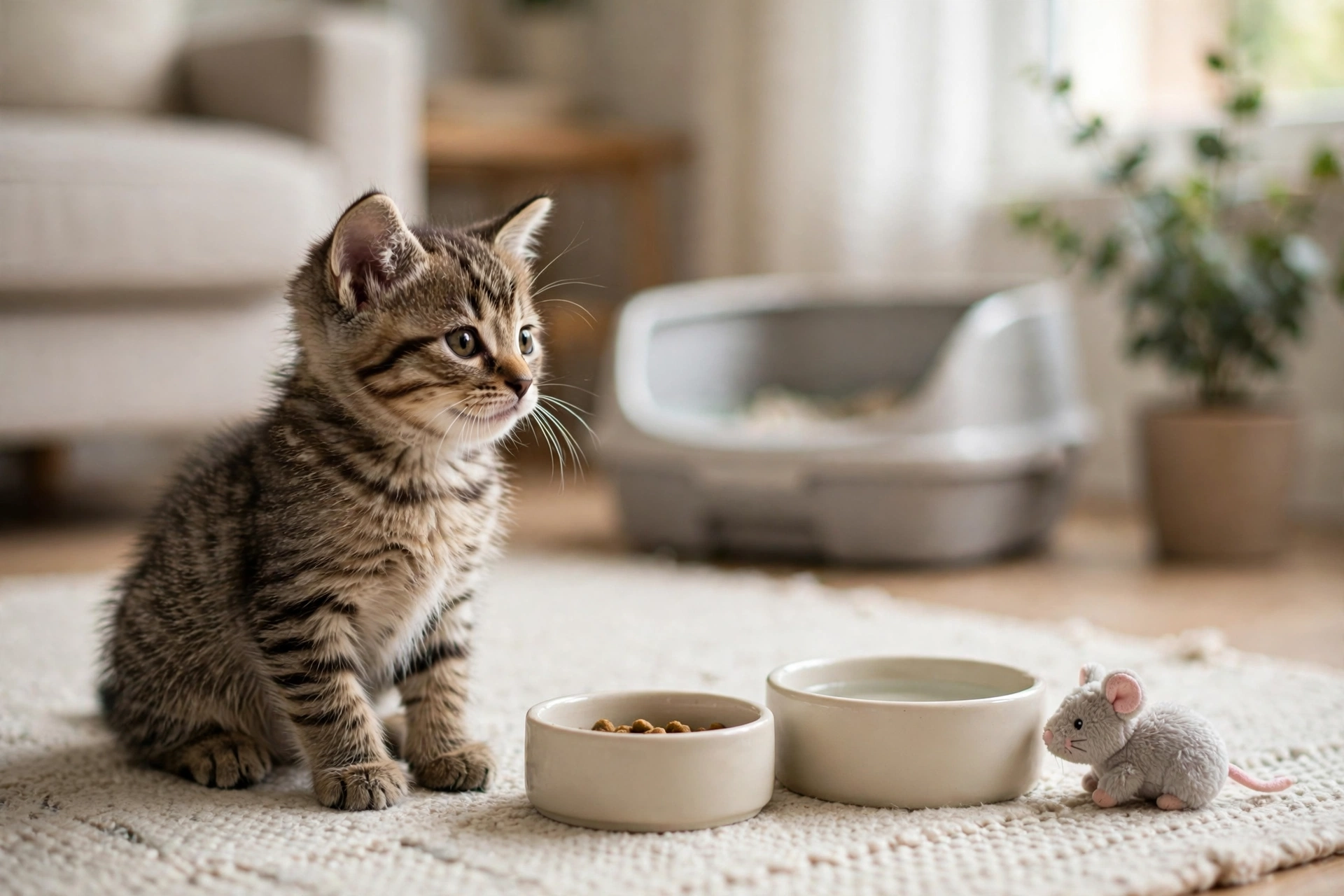 Illustration PETY pour préparer l’arrivée d’un chaton